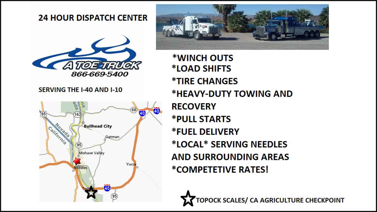 Topock Scales Heavy Cargo Service